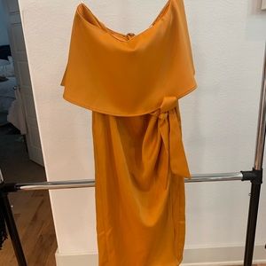 Lovers + Friends Violet Midi in Marigold